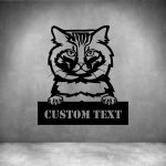 American Bobtail With Custom Text - 450MM Rust Coat