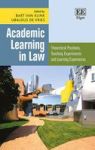 Academic Learning In Law - Theoretical Positions Teaching Experiments And Learning Experiences Hardcover