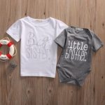 Big Sister Little Brother Matching 3-6M 6-12M 6-12M