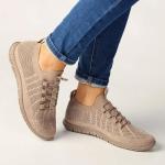 Nansia Fashion Sneaker - Taupe - 8