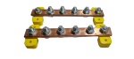 The Sun Pays Dc Copper Busbar With Bolt And Nuts Included