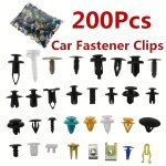 50-500PCS Set Universal Plastic Clips For Car Fender Bumper Door Car Interior Hole Lining Panel Retainer Push Clips