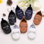 Casual Solid Color Slip On Low Top Loafer Shoes For Baby Boys Lightweight Comfortable Non Slip Flat Shoes For Indoor Outdoor Spring And Autumn