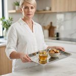 Stainless Steel Serving Tray