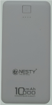 Nesty 10000MAH White Multi Functional Power Bank