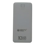 Nesty 10000MAH White Multi Functional Power Bank