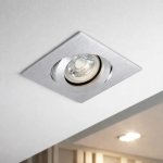 Axiom Tilt GU10 Downlight - White