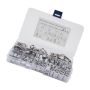 Stainless Steel Crimping Loop Sleeve Double Barrel Wire Rope Connector
