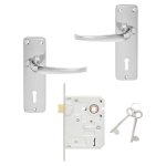 4 Lever Pro-series Mortice Lock Set