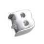 A3 - 925 Sterling Silver A-z Letter Initial European Charm Bead - B