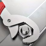 Universal Adjustable Wrench Tool Multifunctional Double-ended Pipe Wrench Plier Indoor And Outdoor Repair Tool