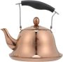 Stainless Steel Kettle Removable Infuser Tea Pot For Stovetop Whistling