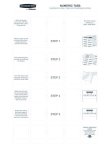 Fellowes Bankers Box Labels Numerical Adhesive Tab - White 33MM 240PK