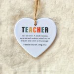 1PC 2PCS 2D Tecaher Back To School Season Opening School Season Teacher Round Acrylic Pendant Home Decor Window Fireplace Pendan