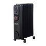 Alva 9 Fin Oil Heater Black 2000W