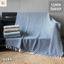 Simon Baker - Cotton Throw - Aura Assorted Colours - Teal