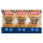 Sasko Regular Sesame Buns 6 Pack