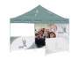 Ovation Gazebo 3 X 3M - 2 Half-wall Skins - 1 Full-wall Skin