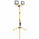 Eurolux LED 2 X 20W Portable Floodlight With Tripod - Black And Yellow