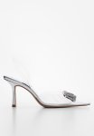 Paul Court Heel - Silver