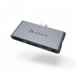 Adam Elements Casa Hub I4 Usb-c 4-IN-1 Hub For Ipad Pro Grey