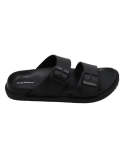 Ladies Double Strap Sandal - 9 Black