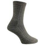 8067-10 Agri Ribbed Anklet Dusty Olive