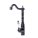 BTB002- Blackened Brass Swivel Kitchen Bathroom Mixer