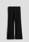 Flared Leggings - Black