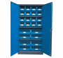Blue Linbin Storage Bin Cabinet Kit 4