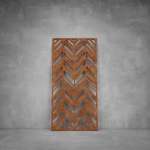 Laser Cut Screen - Design 136 - 1040 X 535 X 20 Saddlewood Indoor