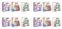 X12 Piece Birthday Gift Packaging Bags Set - 26 X 32 X 12.5CM.