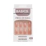 Basics Press On Nails - Square Medium