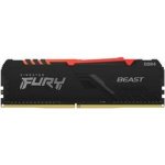Kingston Fury Beast Rgb 16GB 1X16GB DDR4-3200MHZ CL16 1.35V Black Desktop Memory