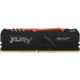 Kingston Fury Beast Rgb 16GB 1X16GB DDR4-3200MHZ CL16 1.35V Black Desktop Memory