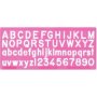 10MM Stencil Set With Lower Case