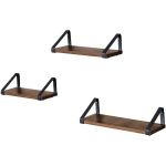 Dublin Floating Wall Shelves Set Of 3