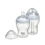 Vital Baby NURTURE Breast-Like Feeding Bottle Twin Pack (240ml)