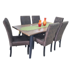 Luca 7 Piece Dining Set