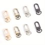 5PCS Swivel Buckles Key Ring Clip Lobster Clasps Trigger Snap Hook For Diy Handbag Chain Bag Belting Pets Dog Chain Connectors Practical Convenient Essential