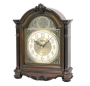Rhythm Chime And Melodies Wooden Mantel Clock 23.5 Cm X 30.6 Cm