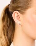 Waterproof Gold Plated Stainless Steel Pearl & Stud Earrings 3-PACK