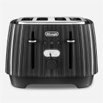 De'Longhi Delonghi Ballerina 4 Slice Toaster Black