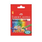 Cardboard Box Of 12 Wax Crayon Slim 8MM Diameter