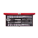 Socket Set 3 8" Metric imperial 36PC