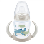 Nuk First Choice Temperature Control Learner Bottle With Non Spill Spout - 150ML - Crocodile