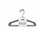 Hangers – Kids – Velvet – 5PC – Grey