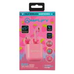 Amplify Buds Series True Wireless Earphones With Silicone Accessories - Pink blue