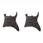 2X Guitar Pickup Wired Flat Pickguard Pickup Hsh Electric Guitar Pickup