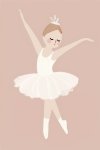 Ballerina 2 - Wall Art Print - A1